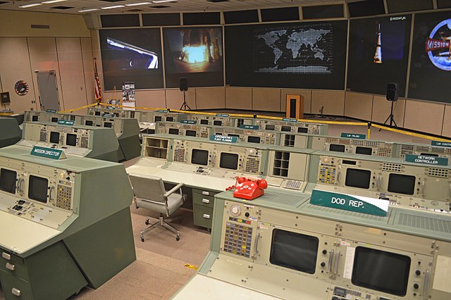 Mission Operation Control Room 2, Apollo 11, 1965 - Wikipedia